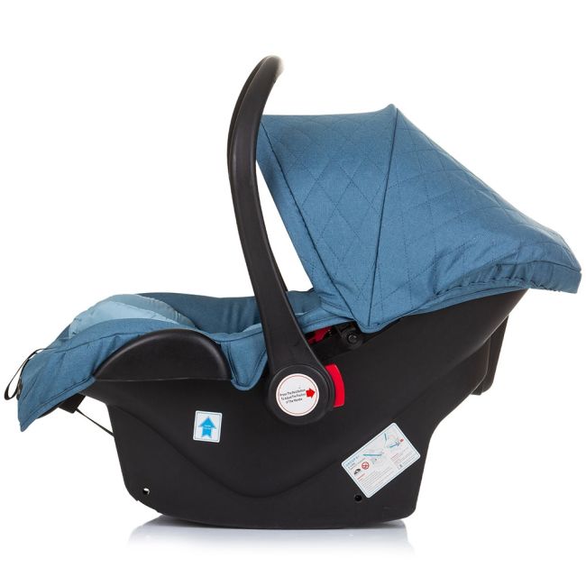 Carucior chipolino harmony 3 in 1 blue hubst-kkhr02404bl