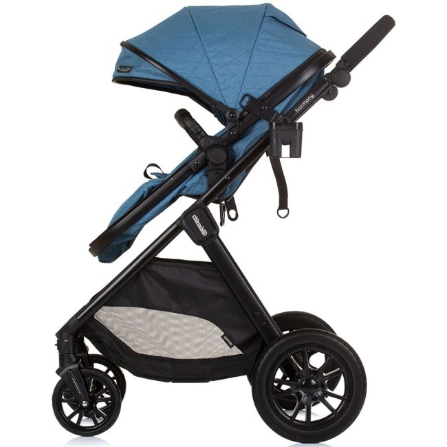 Carucior chipolino harmony 3 in 1 blue hubst-kkhr02404bl