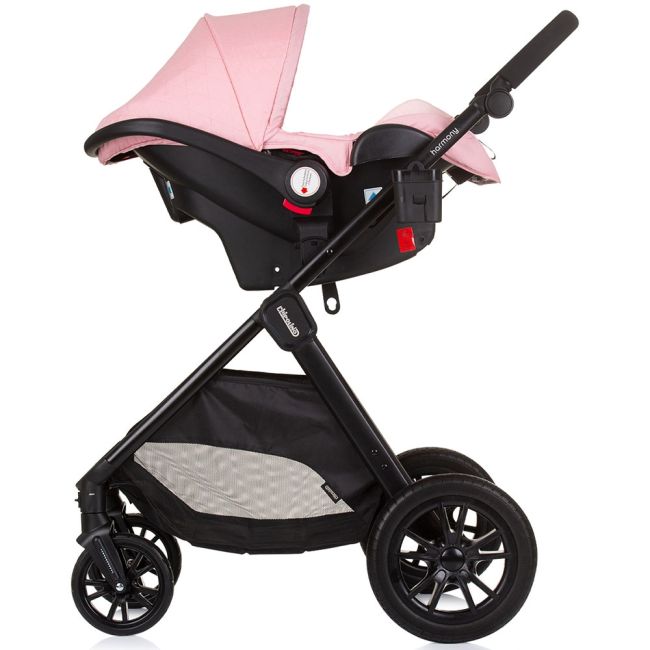 Carucior chipolino harmony 3 in 1 flamingo hubst-kkhr02405fl