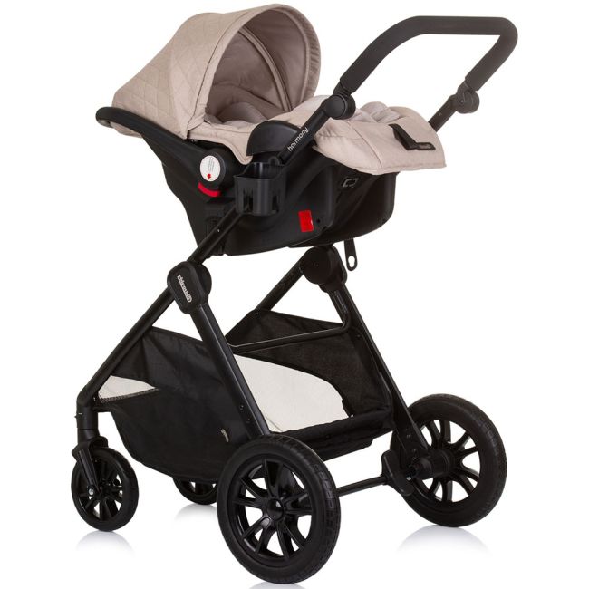 Carucior chipolino harmony 3 in 1 macadamia hubst-kkhr02403ma