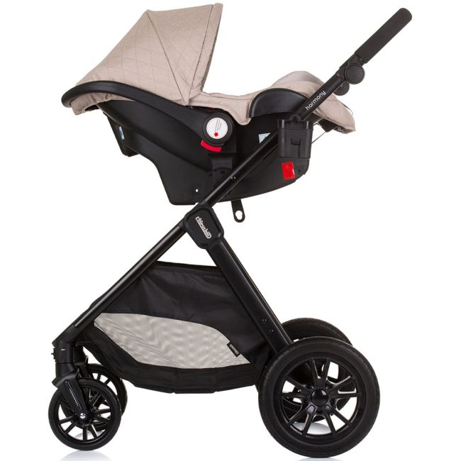 Carucior chipolino harmony 3 in 1 macadamia hubst-kkhr02403ma