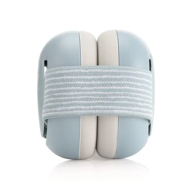 Casti antifonice pentru bebelusi, ofera protectie auditiva, SNR 25, ajustabila 47-54 cm, 12+ luni, albastru, Reer SilentGuard Baby 53283