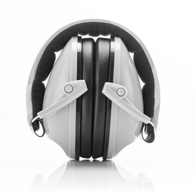 Casti antifonice pentru copii, ofera protectie auditiva, SNR 27, 5+ ani, gri, Reer SilentGuard Kids 53271