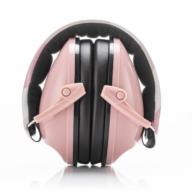 Casti antifonice pentru copii, ofera protectie auditiva, SNR 27, 5+ ani, roz, Reer SilentGuard Kids 53304