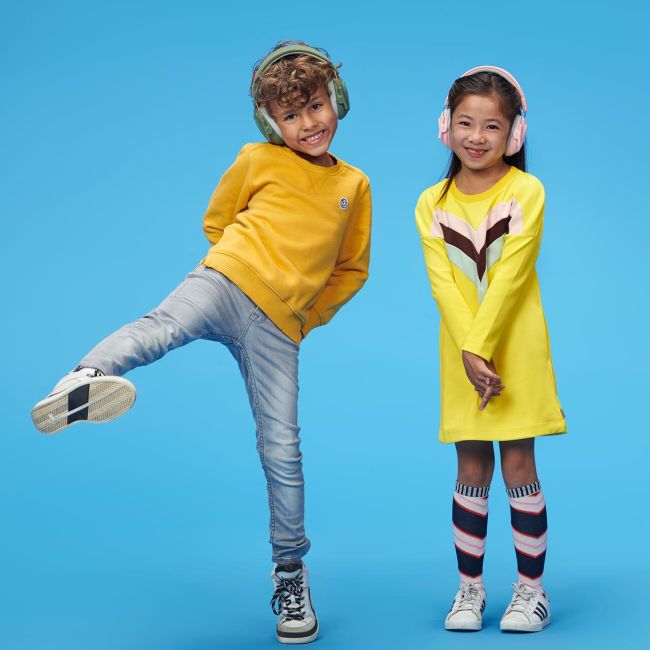 Casti antifonice pliabile pentru copii 5-16 ani, ofera protectie auditiva, SNR 25, verde, ALPINE Muffy Kids Green ALP26511