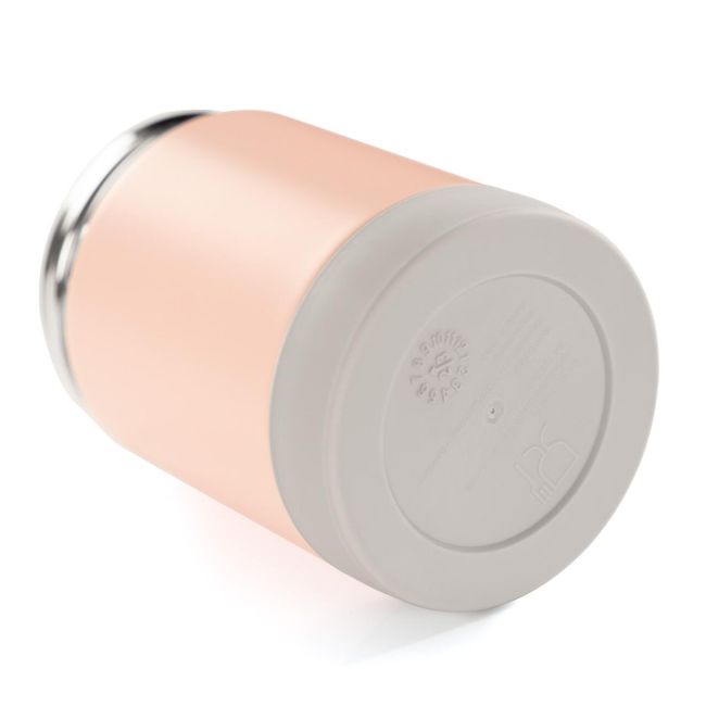 Cutie termica pentru mancare, otel inoxidabil vidat, 300 ml, roz, Reer ColourDesign 90424