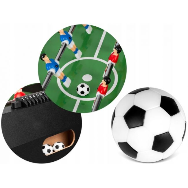 Fotbal de masa, 115 x 60 x 78 cm, neo-sport ns-805 - negru edeedi180500