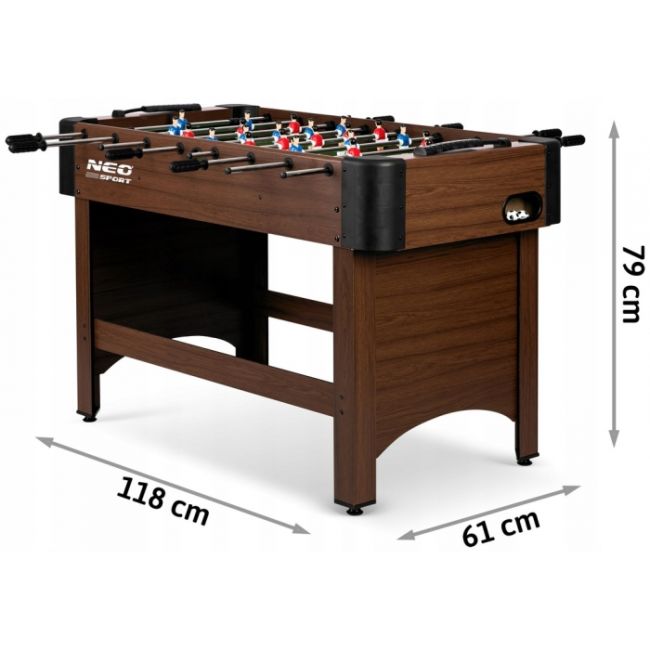 Fotbal de masa, 118 x 61 x 79 cm, neo-sport ns-804 edeedi180400