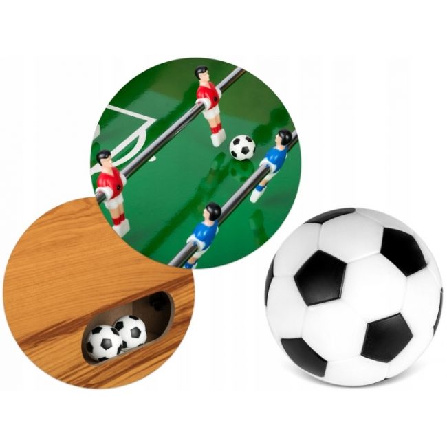 Fotbal de masa, 120 x 60 x 80 cm, neo-sport ns-803 - natur edeedi180301