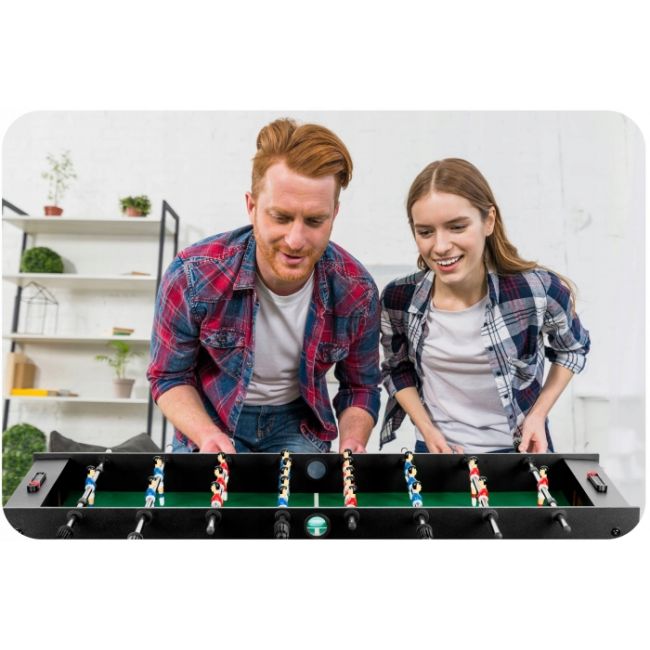 Fotbal de masa, 120 x 60 x 80 cm, neo-sport ns-803 - negru edeedi180300
