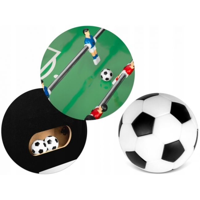 Fotbal de masa, 120 x 60 x 80 cm, neo-sport ns-803 - negru edeedi180300
