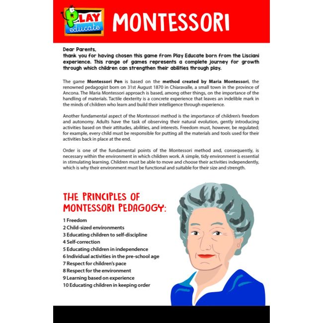 Joc montessori - scoala de scris
