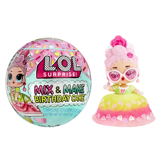 L.O.L. SURPRISE! MIX&MAKE BIRTHDAY CAKE PAPUSA TOTS VIVMGA593140EUC