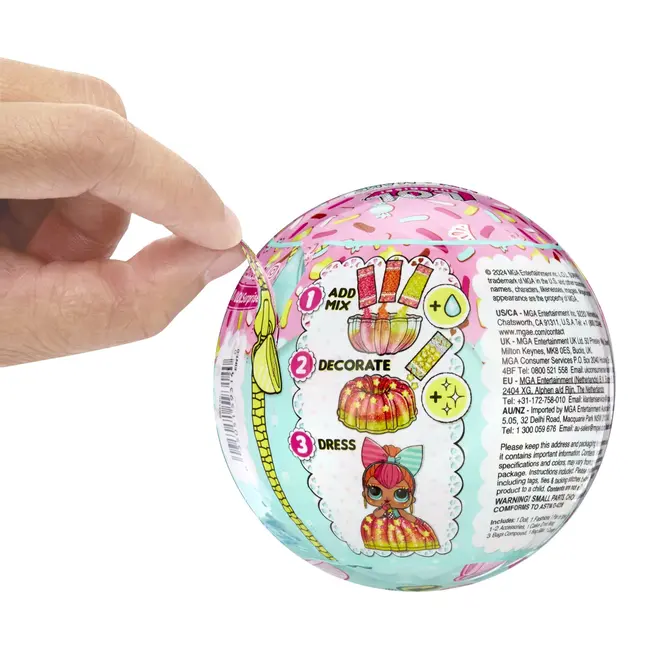 L.O.L. SURPRISE! MIX&MAKE BIRTHDAY CAKE PAPUSA TOTS VIVMGA593140EUC