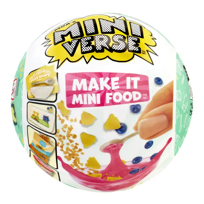 MGA&rsquo;S MINIVERSE MINI FOOD CAF&Eacute; S3 SET SURPRIZA VIVMGA505396EUC