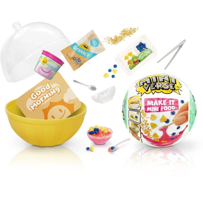 MGA’S MINIVERSE MINI FOOD CAFÉ S3 SET SURPRIZA VIVMGA505396EUC