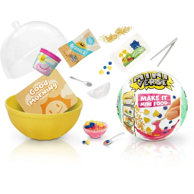 MGA&rsquo;S MINIVERSE MINI FOOD CAF&Eacute; S3 SET SURPRIZA VIVMGA505396EUC