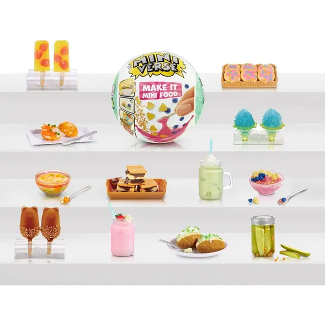 MGA&rsquo;S MINIVERSE MINI FOOD CAF&Eacute; S3 SET SURPRIZA VIVMGA505396EUC