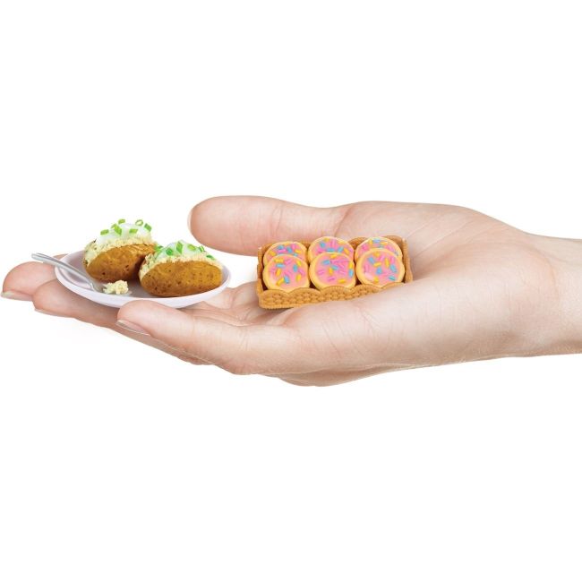 MGA’S MINIVERSE MINI FOOD CAFÉ S3 SET SURPRIZA VIVMGA505396EUC