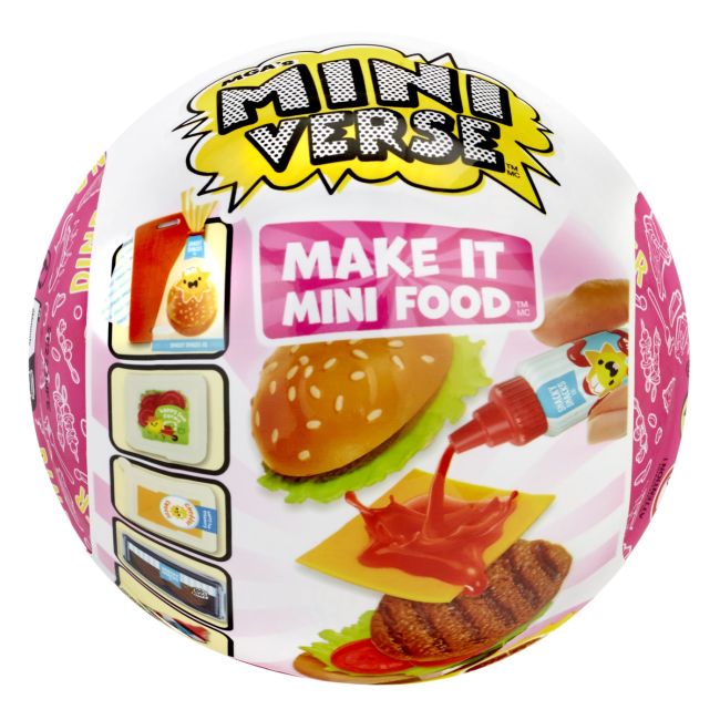 MGA’S MINIVERSE MINI FOOD DINER S3 SET SURPRIZA VIVMGA505419EUC