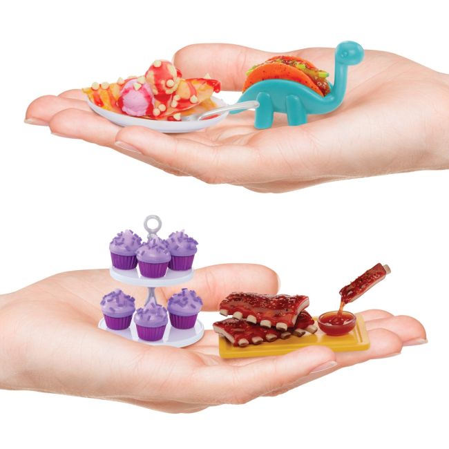 MGA’S MINIVERSE MINI FOOD DINER S3 SET SURPRIZA VIVMGA505419EUC