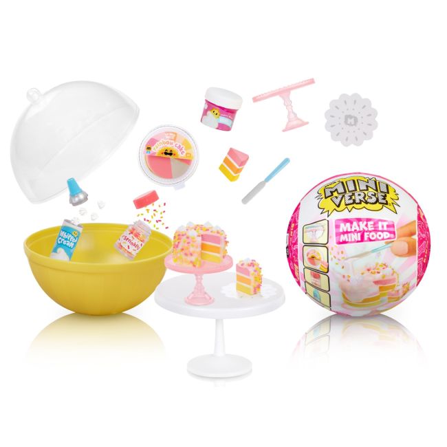 MGA’S MINIVERSE MINI FOOD DINER S3 SET SURPRIZA VIVMGA505419EUC