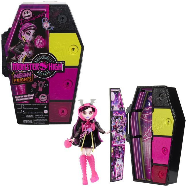 MONSTER HIGH NEON FRIGHTS PAPUSA DRACULAURA VIVMTHNF78
