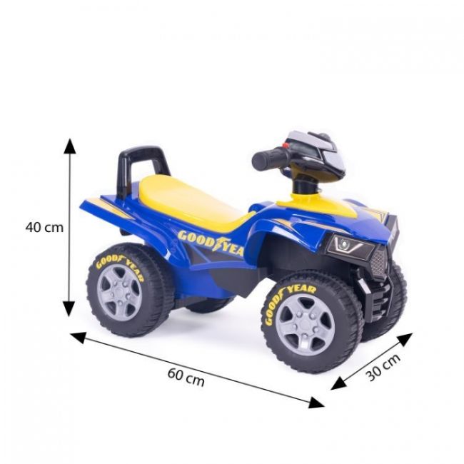 Masinuta de impins goodyear 551-g - albastru edeedi551-gblue
