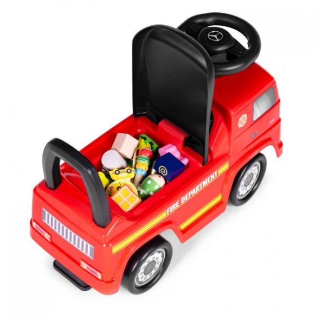 Masinuta de impins mercedes pompieri - rosu edeedi3316red