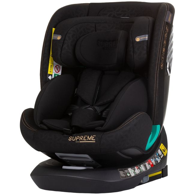 Scaun auto chipolino supreme i-size 40-150 cm cu sistem isofix obsidian hubstksu02401ob