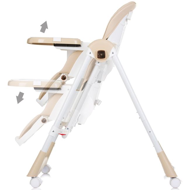 Scaun de masa chipolino milk shake 2 in 1 beige hubsthms02405be