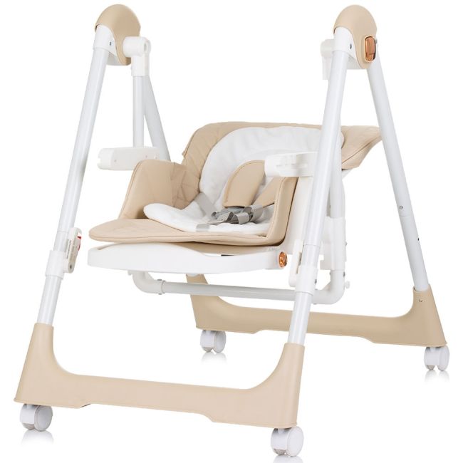 Scaun de masa chipolino milk shake 2 in 1 beige hubsthms02405be