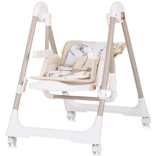 Scaun de masa chipolino milk shake 2 in 1 macadamia hubsthms02402ma