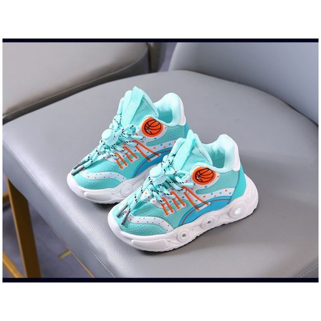 Adidasi turcoaz cu luminite - Baseball ADO-896-3-c