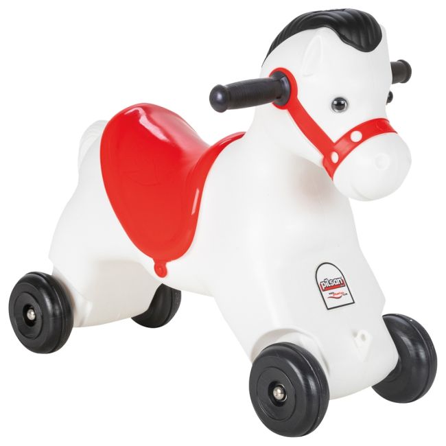 Balansoar muzical pentru copii pilsan horse white hubpl-07-520k-wh