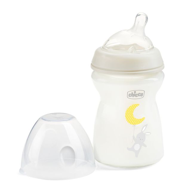 Biberon hranire din sticla Chicco Natural Feeling, 250ml, 0luni+ CHC8122130-7