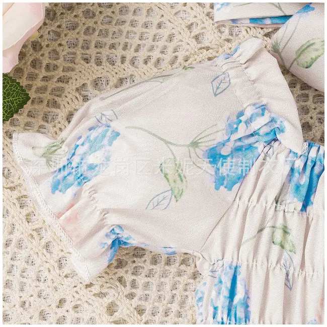 Body roz pal cu fustita cu volanase pentru fetite MDNew220-de2