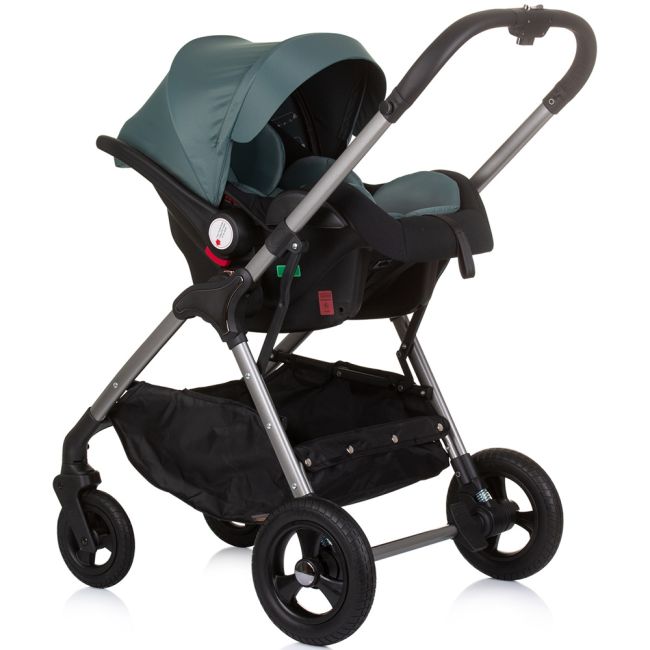 Carucior chipolino infinity 3 in 1 pastel green hubkkif02404pg