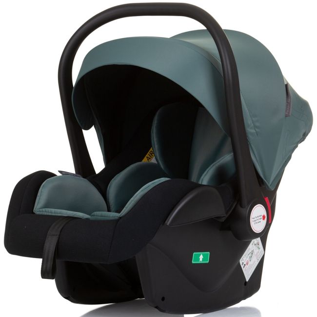 Carucior chipolino infinity 3 in 1 pastel green hubkkif02404pg