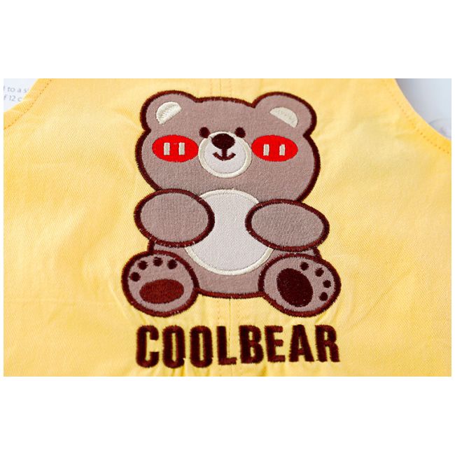 Costumas pentru baietei cu salopeta - Cool bears ADXQ1887-1-dg