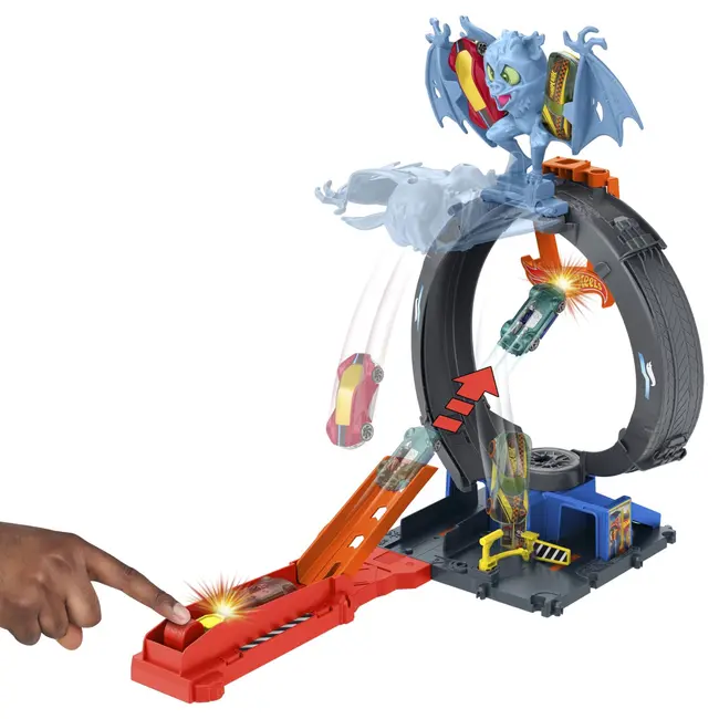 HOT WHEELS CITY PISTA INAMICILOR BUCLA LILIACULUI VIVMTHDR29_HTN78