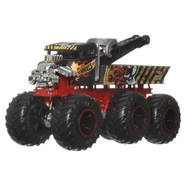 HOT WHEELS MONSTER TRUCK BIG RIGS MASINUTA METALICA CU 6 ROTI BONE SHAKER SCARA 1:64 VIVMTHWN86_HWN89