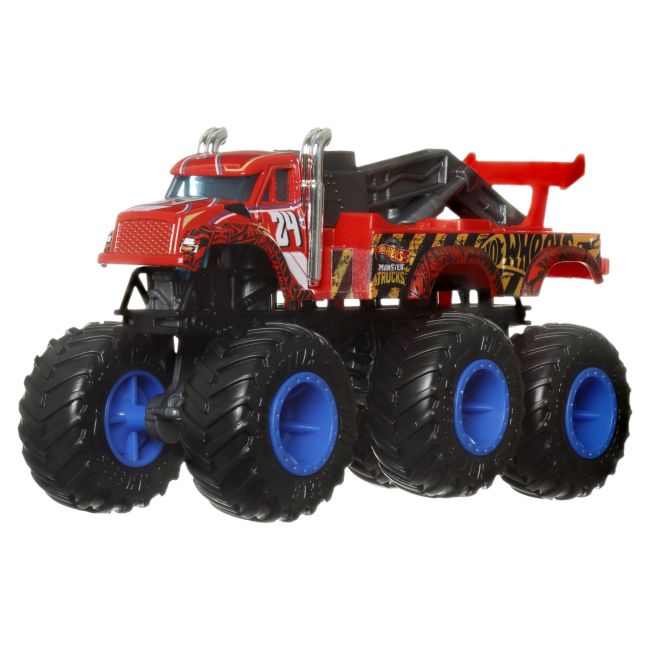 HOT WHEELS MONSTER TRUCK BIG RIGS MASINUTA METALICA CU 6 ROTI THE 909 SCARA 1:64 VIVMTHWN86_HWN90