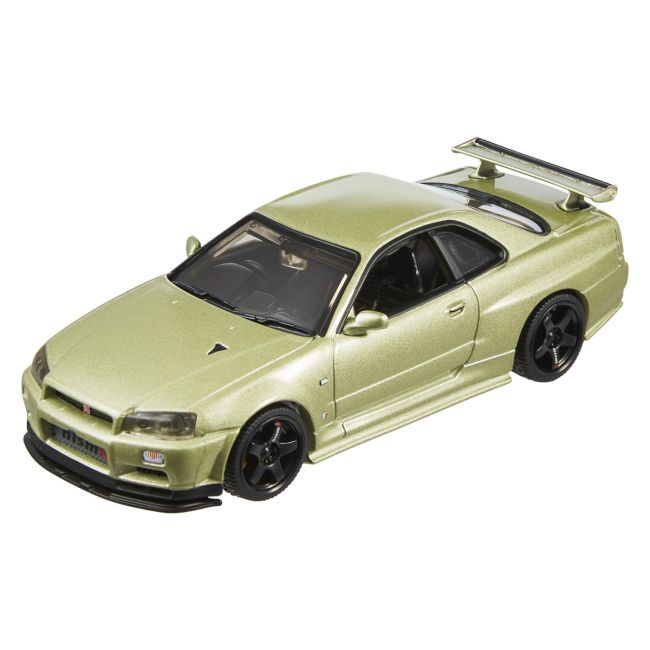 HOT WHEELS PREMIUM REAL RIDERS MASINUTA METALICA NISSAN SKYLINE GT-R SCARA 1:43 VIVMTHMD41_HMD47