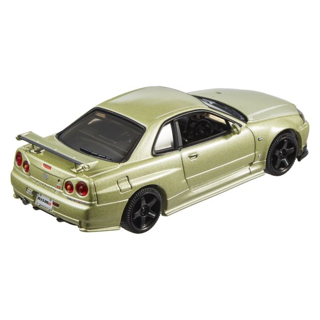 HOT WHEELS PREMIUM REAL RIDERS MASINUTA METALICA NISSAN SKYLINE GT-R SCARA 1:43 VIVMTHMD41_HMD47
