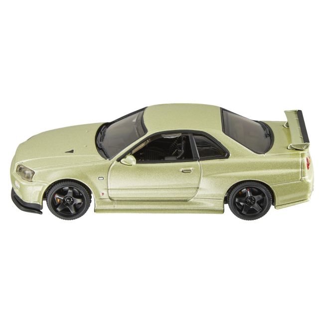 HOT WHEELS PREMIUM REAL RIDERS MASINUTA METALICA NISSAN SKYLINE GT-R SCARA 1:43 VIVMTHMD41_HMD47