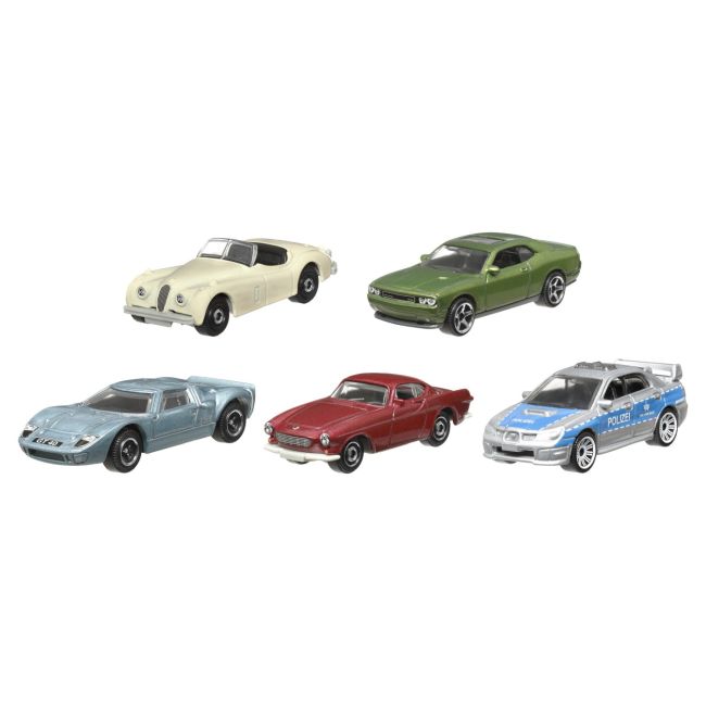 MATCHBOX SET 5 MASINUTE METALICE AUTOBAHN EXPRESS II SCARA 1:64 VIVMTC1817_HVT73