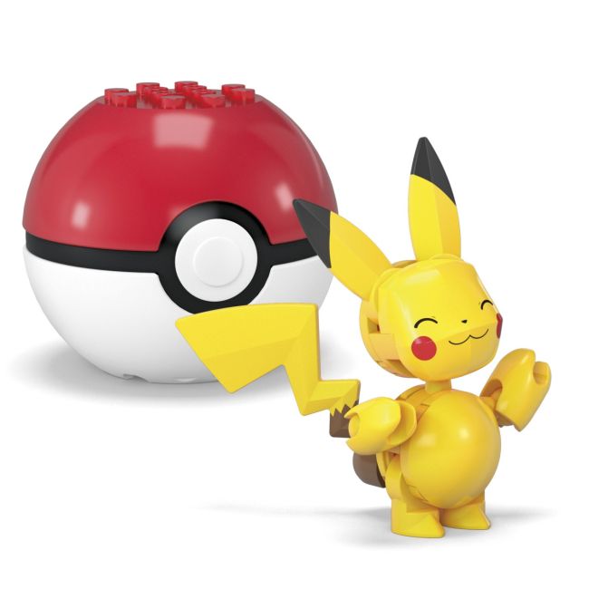 POKEMON MEGA SET DOUA BILE PIKACHU SI ZUBAT 40 PIESE VIVMTHXP11_HXP12