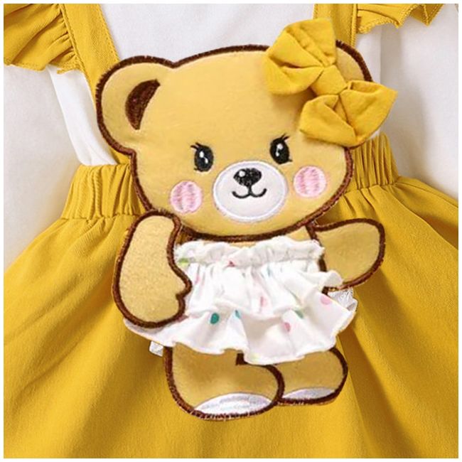 Sarafan cu maneca lunga - Happy teddy MBNew146-de2