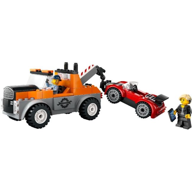 LEGO CITY CAMIONETA DE TRACTARE SI MASINA SPORT 60435 VIVLEGO60435